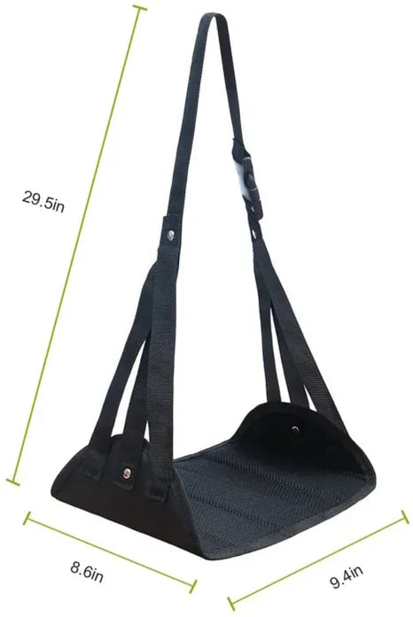 Airplane Foot Hammock Adjustable Travel Harness