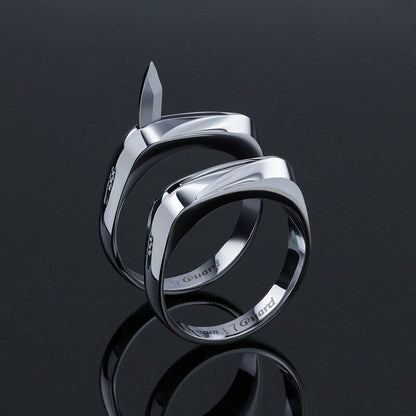 Invisible Titanium Self Defense Micro Knife Ring