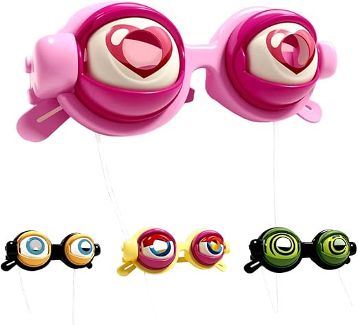 Funny Glasses with Winking Eye Mechanism