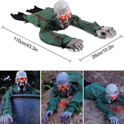 GraveCrawler Spooky Climbing Ghost Decoration