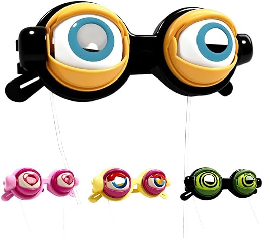 Funny Glasses with Winking Eye Mechanism