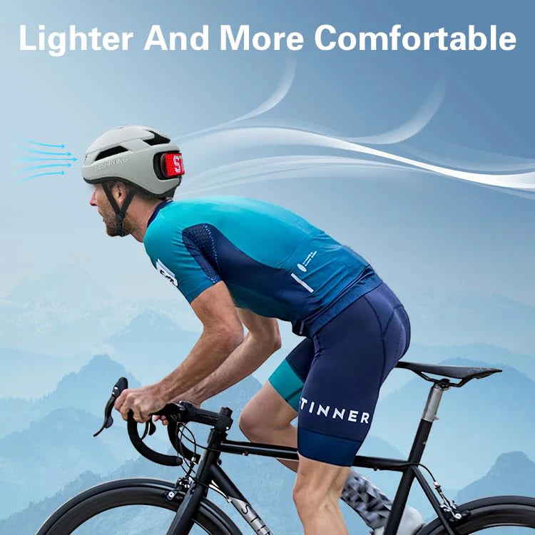 Smart Bike Helmet with Intelligent App Control & Built-In Safety System