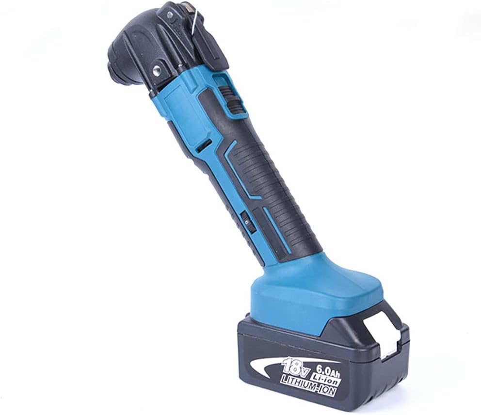 Cordless Electric Oscillating Tool – Lithium-Ion Multifunctional Renovation Tool, 6-Speed Adjustable Control, 4° Swing Angle