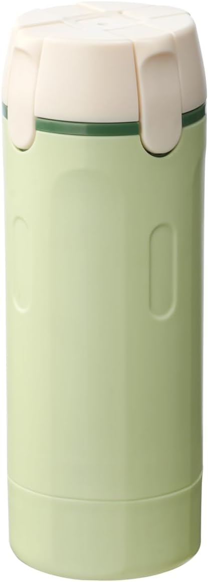 4-in-1 Travel Pump Bottle,Cosmetic Container/Dispenser for Travel(Key Lime