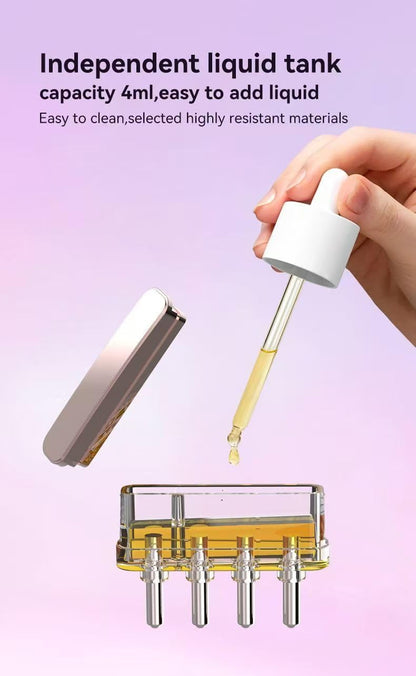Hair Brush with Scalp Oil Dispenser, Gift for women and men