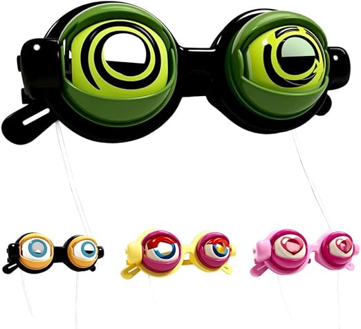 Funny Glasses with Winking Eye Mechanism