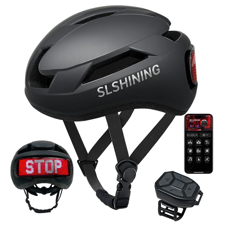 Smart Bike Helmet with Intelligent App Control & Built-In Safety System