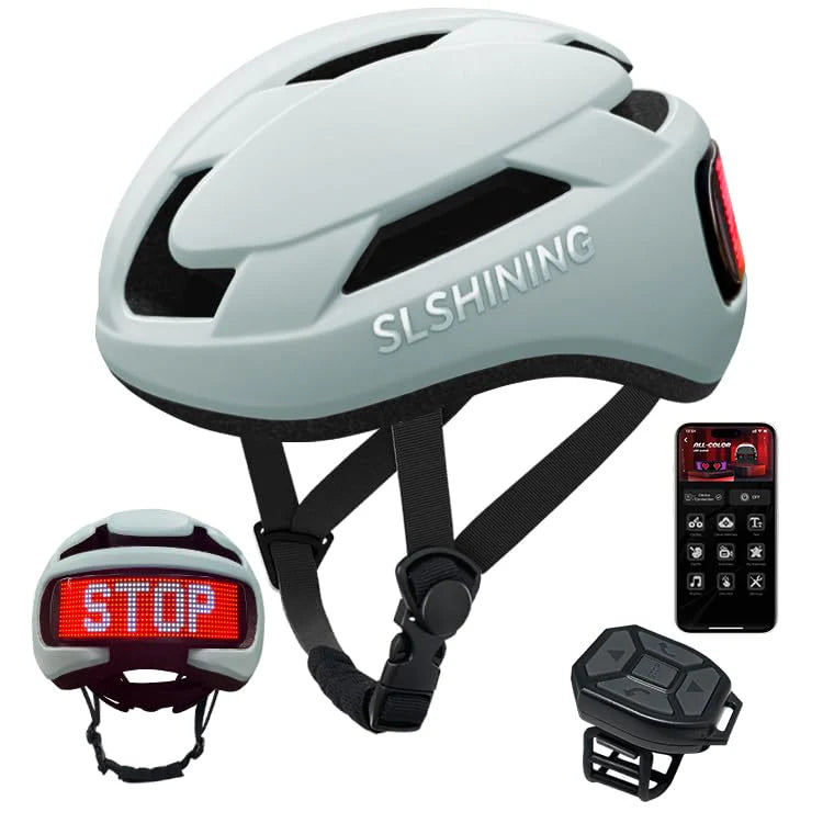 Smart Bike Helmet with Intelligent App Control & Built-In Safety System