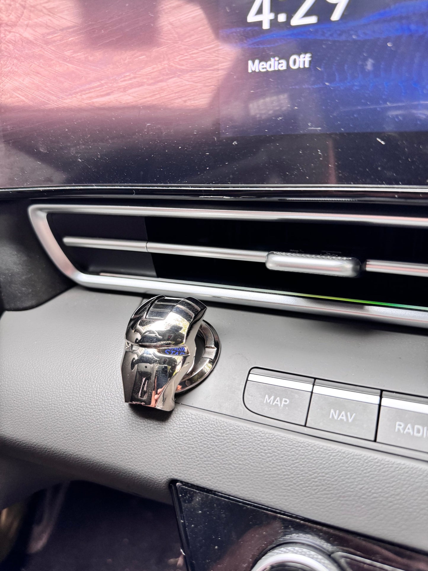 Cute Push-Start Button Cover – Car Ignition Protector