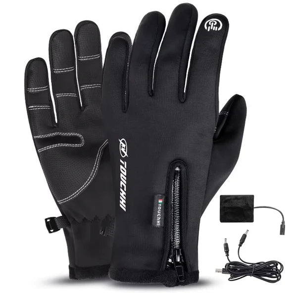 Waterproof Heated Winter Gloves