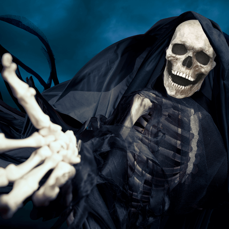 SkullMask™ Full Head Skull Mask with Movable Jaw