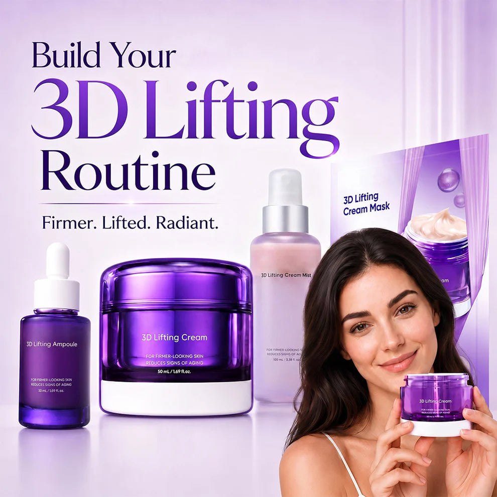 3D Lifting Facial Night Cream – Advanced Korean Skin Care (1.7 fl oz)