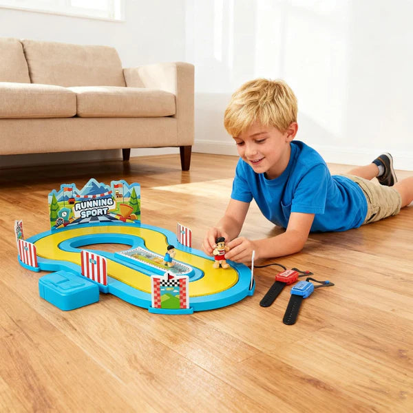 Wireless motion sensor racing game