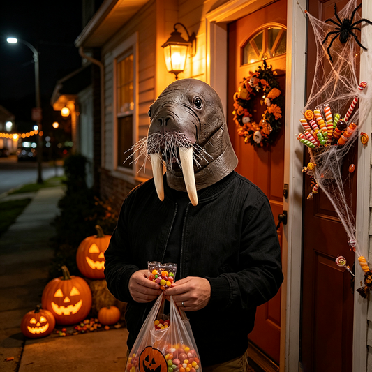 TuskTastic Realistic Walrus Mask
