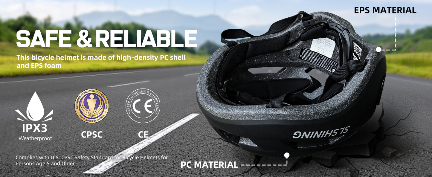 Smart Bike Helmet with Intelligent App Control & Built-In Safety System