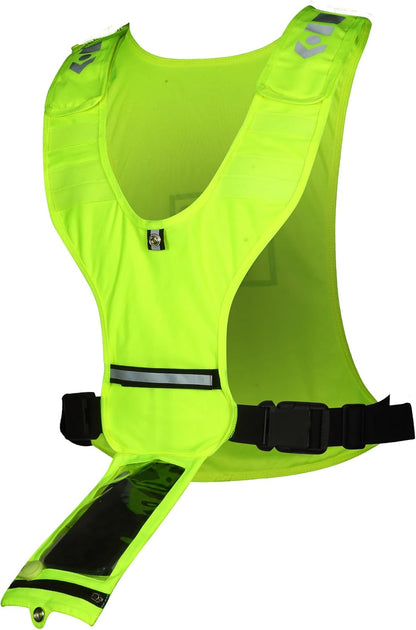 Hi-Vis Outdoor Utility Vest with Phone Pocket