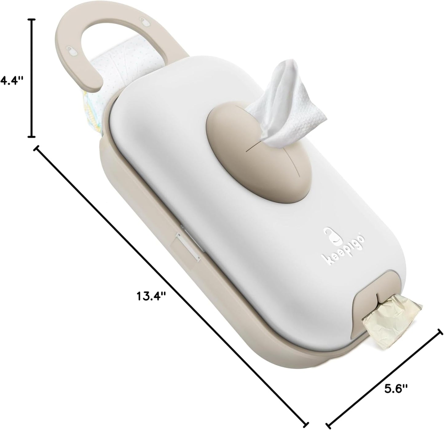 Diaper Bag Wipe Dispenser