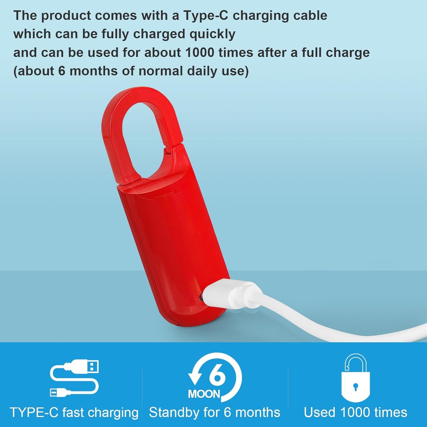 Smart Fingerprint Padlock – Keyless Biometric Lock