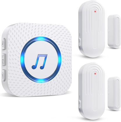 Door Chime,SanJie Wireless Door Sensor Chime When Door Opens
