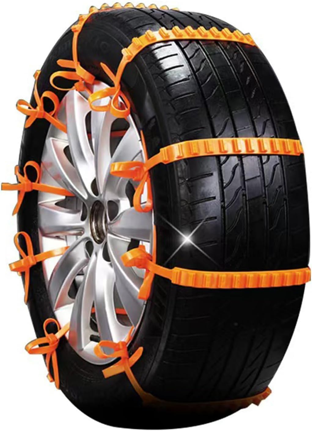 Reusable Anti-Skid Snow Tire Chains