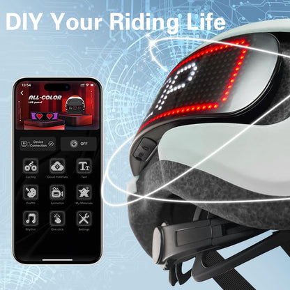 Smart Bike Helmet with Intelligent App Control & Built-In Safety System