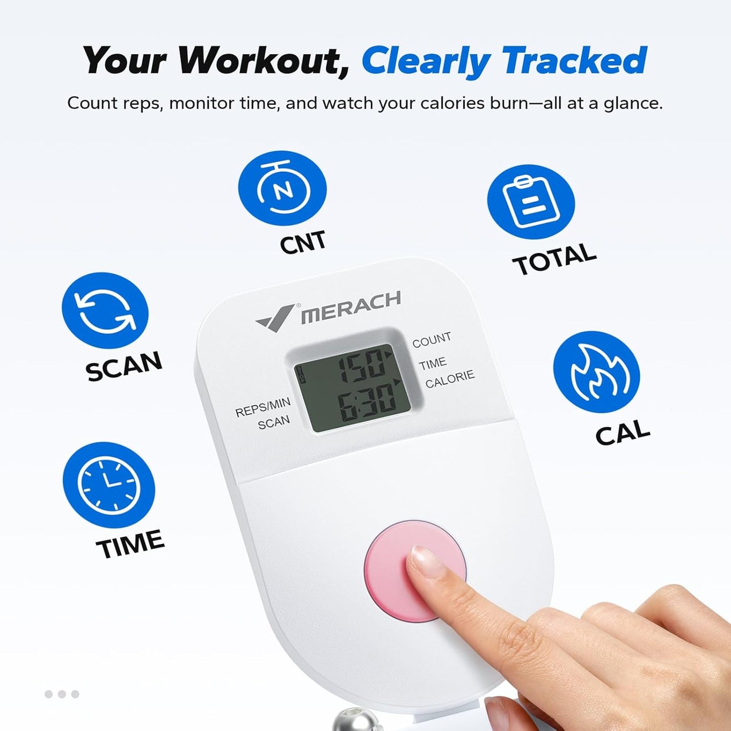 Dual Track Ab Machine – Adjustable Foldable Ab Trainer for Home Gym