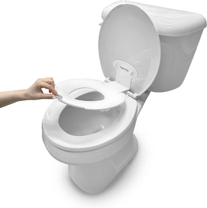 Flip & Sit Potty Seat (White) – Easy Potty Training Seat for Toddlers