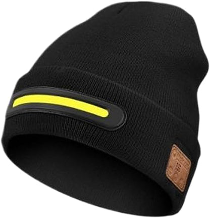 Wireless LED Beanie for Men & Women – Rechargeable Safety Hat with Built-In Light for Night Running, Hiking, Cycling & Travel
