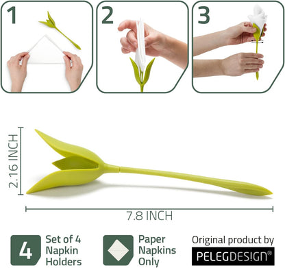 Peleg Design Bloom Napkin Holders for Tables