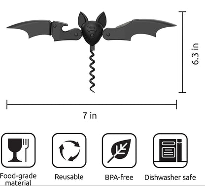 BatSip 2-in-1 Wine Opener