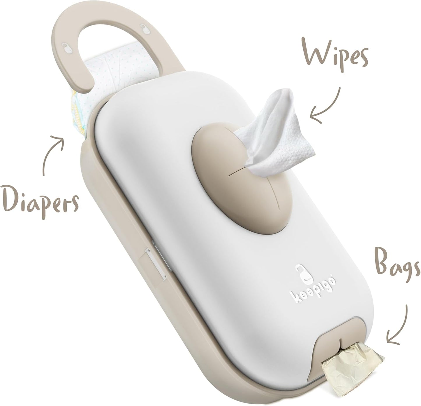 Diaper Bag Wipe Dispenser