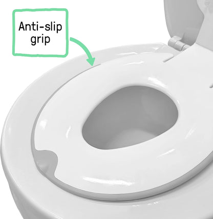Flip & Sit Potty Seat (White) – Easy Potty Training Seat for Toddlers