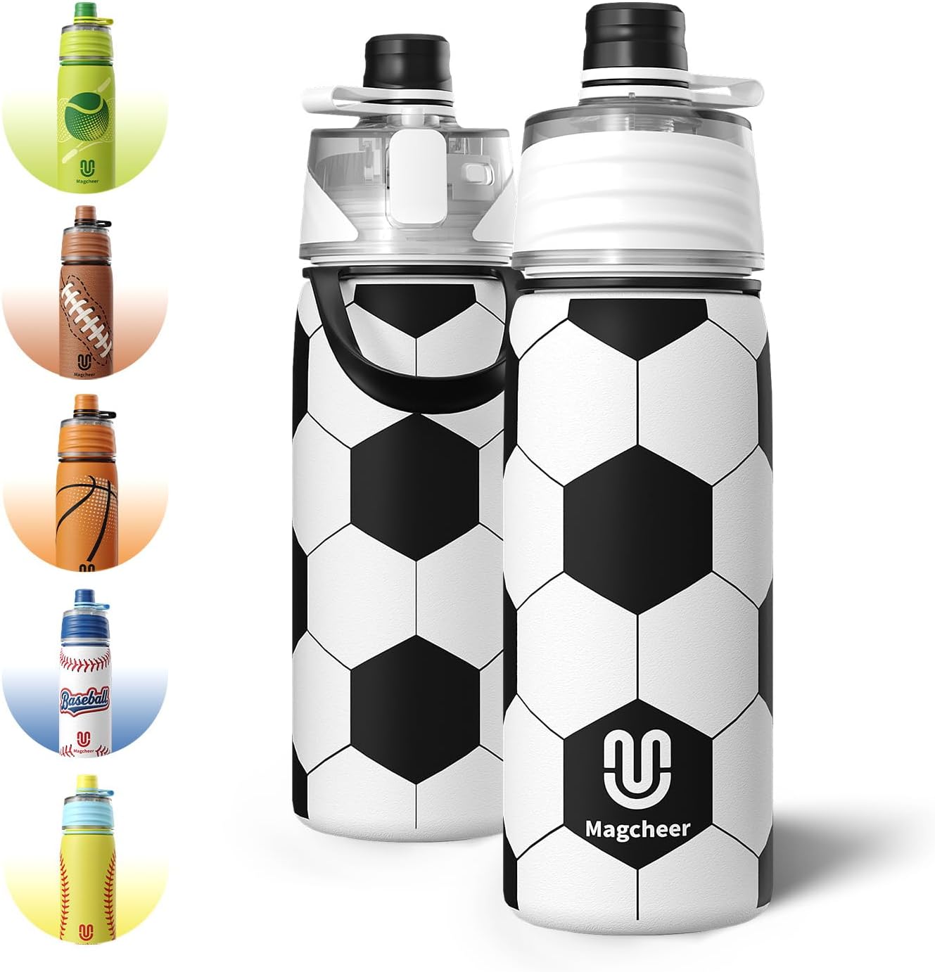 Soccer Mist Water Bottle