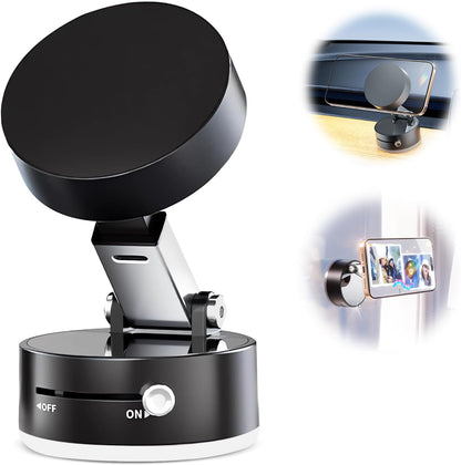 Vacuum Suction Magnetic Phone Stand