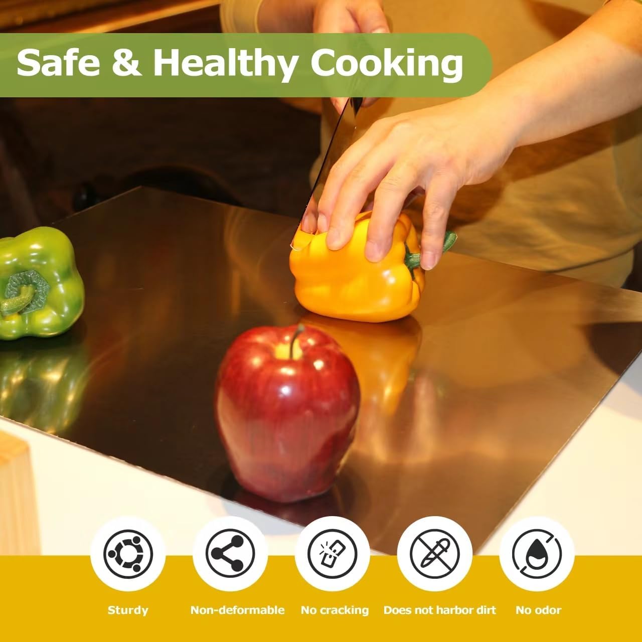 Stainless Steel Cutting Boards for Kitchen