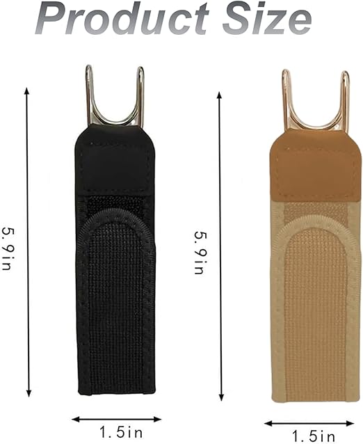 Buckle-Less Belt Hooks 2pcs