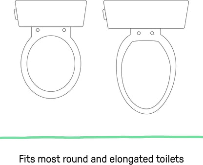 Flip & Sit Potty Seat (White) – Easy Potty Training Seat for Toddlers