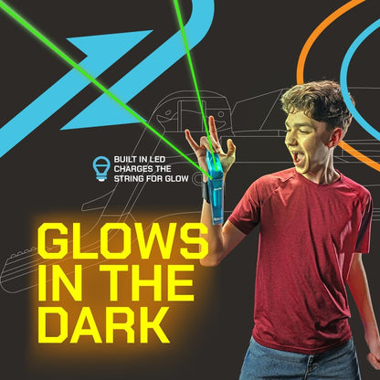 Zip String Aracna Glow-in-the-Dark Web Shooter Toy