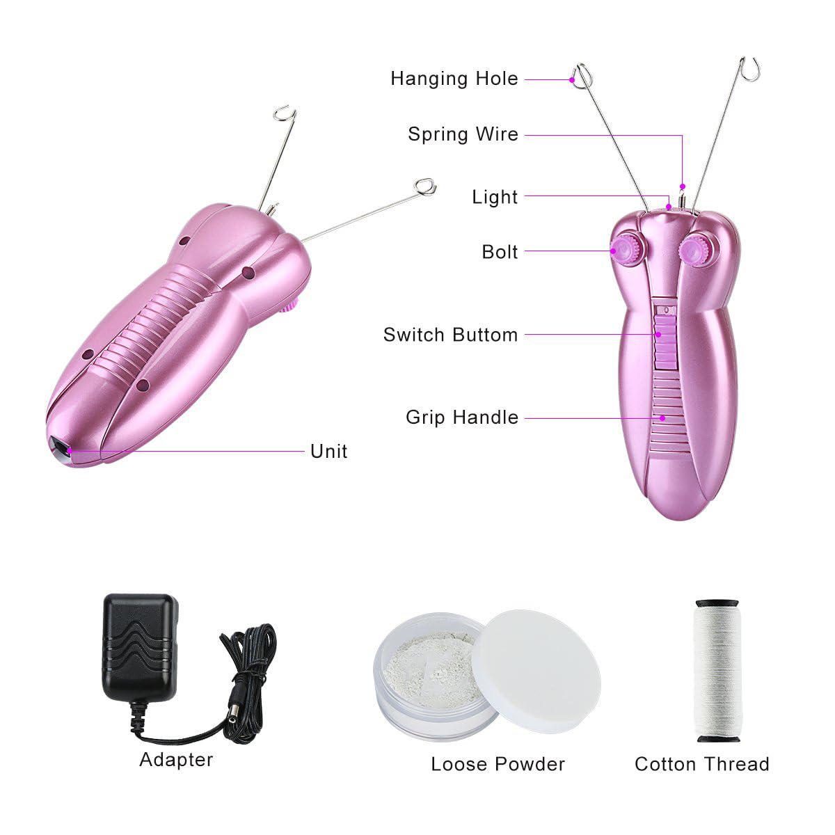Ladies Facial Hair Remover Electric Women's Beauty Epilator
