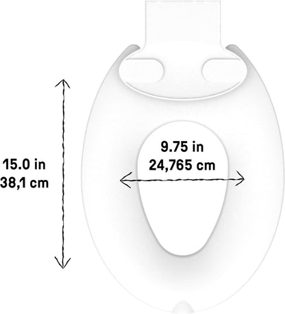 Flip & Sit Potty Seat (White) – Easy Potty Training Seat for Toddlers
