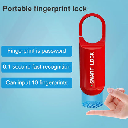 Smart Fingerprint Padlock – Keyless Biometric Lock