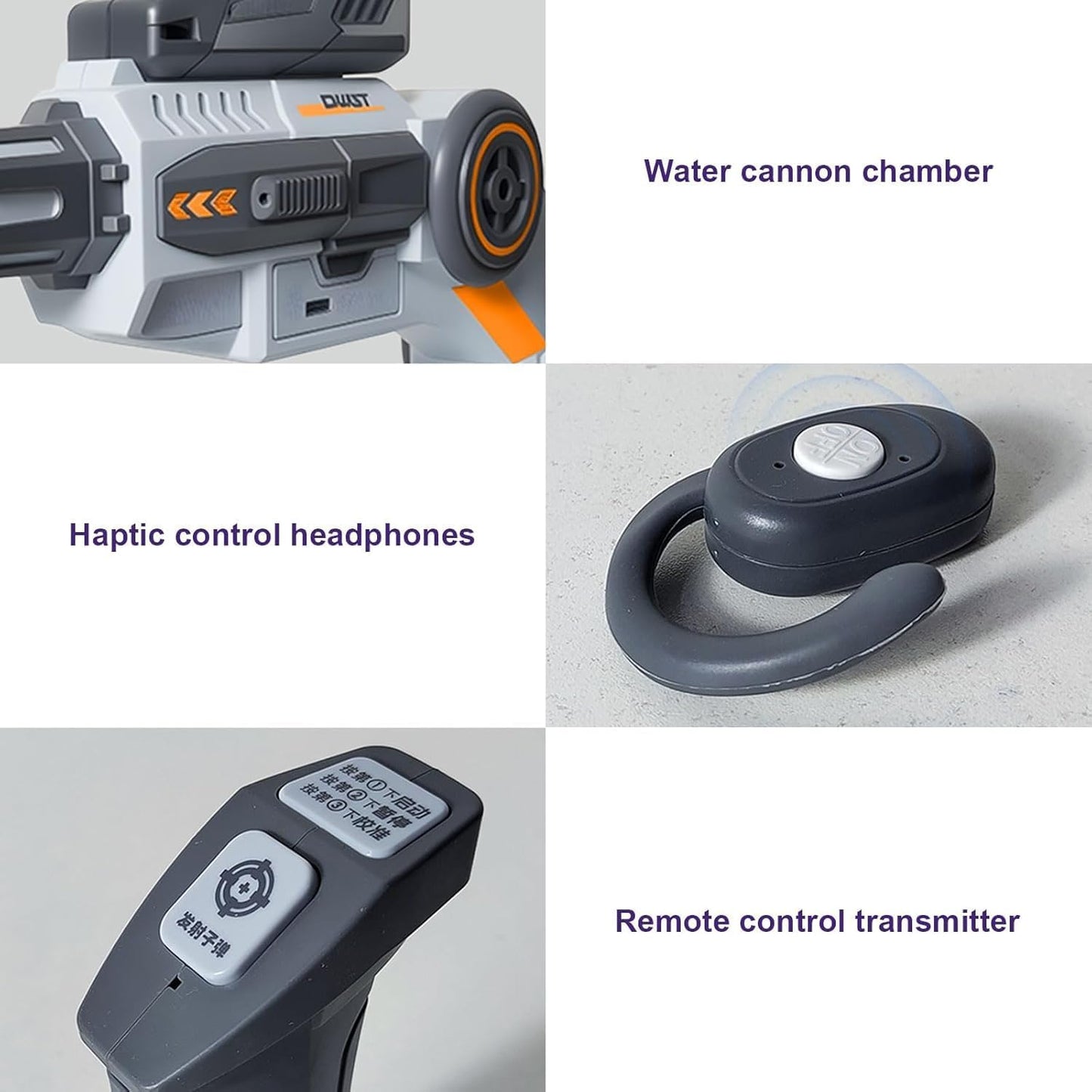 Cool Inductive Robot Arm, Motion-Tracked Blaster