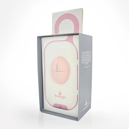 Baby pink Diaper Bag Wipe Dispenser | 3-in-1 Portable Diaper Caddy Organizer