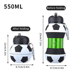 Collapsable Soccer Bottle
