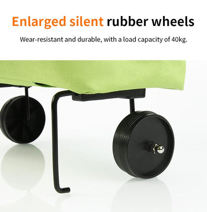CarryCart  3-in-1 Foldable Rolling Shopping Bag