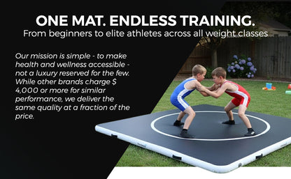 🥋 Ultimate Inflatable Grappling Mat