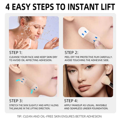 Invisible Face Lifting Tape (120 Pcs)