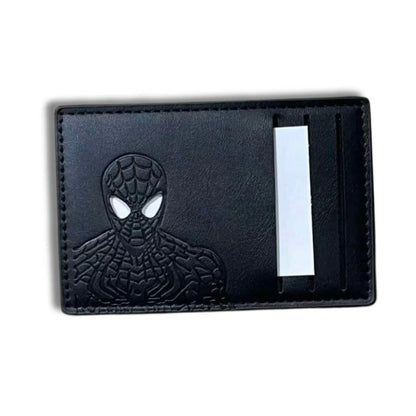 RFID Blocking Embossed ID Wallet | Slim Leather Card Holder with ID Window