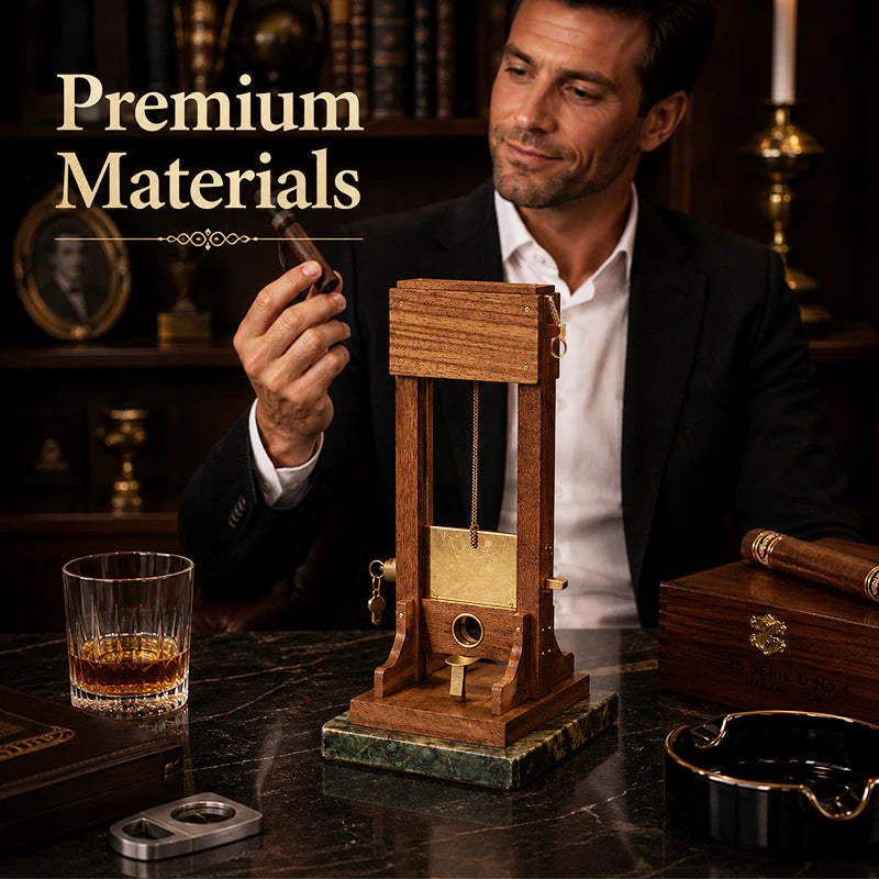 Premium Desktop Cigar Guillotine Cutter