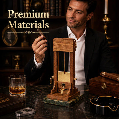 Premium Desktop Cigar Guillotine Cutter
